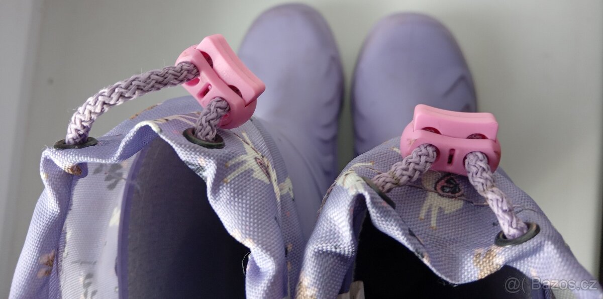 Blikající gumáky vel. 24/25 - 5