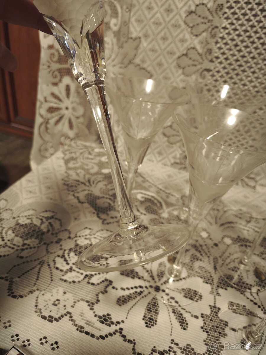 Vysoké skleničky. - 5