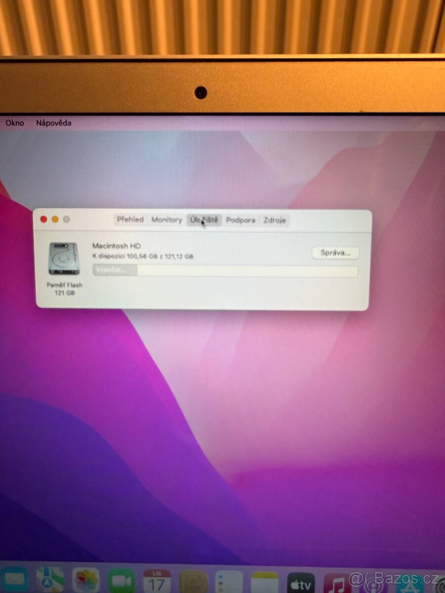 P: Macbook Air 2017, i5/8GB/128GB - 5