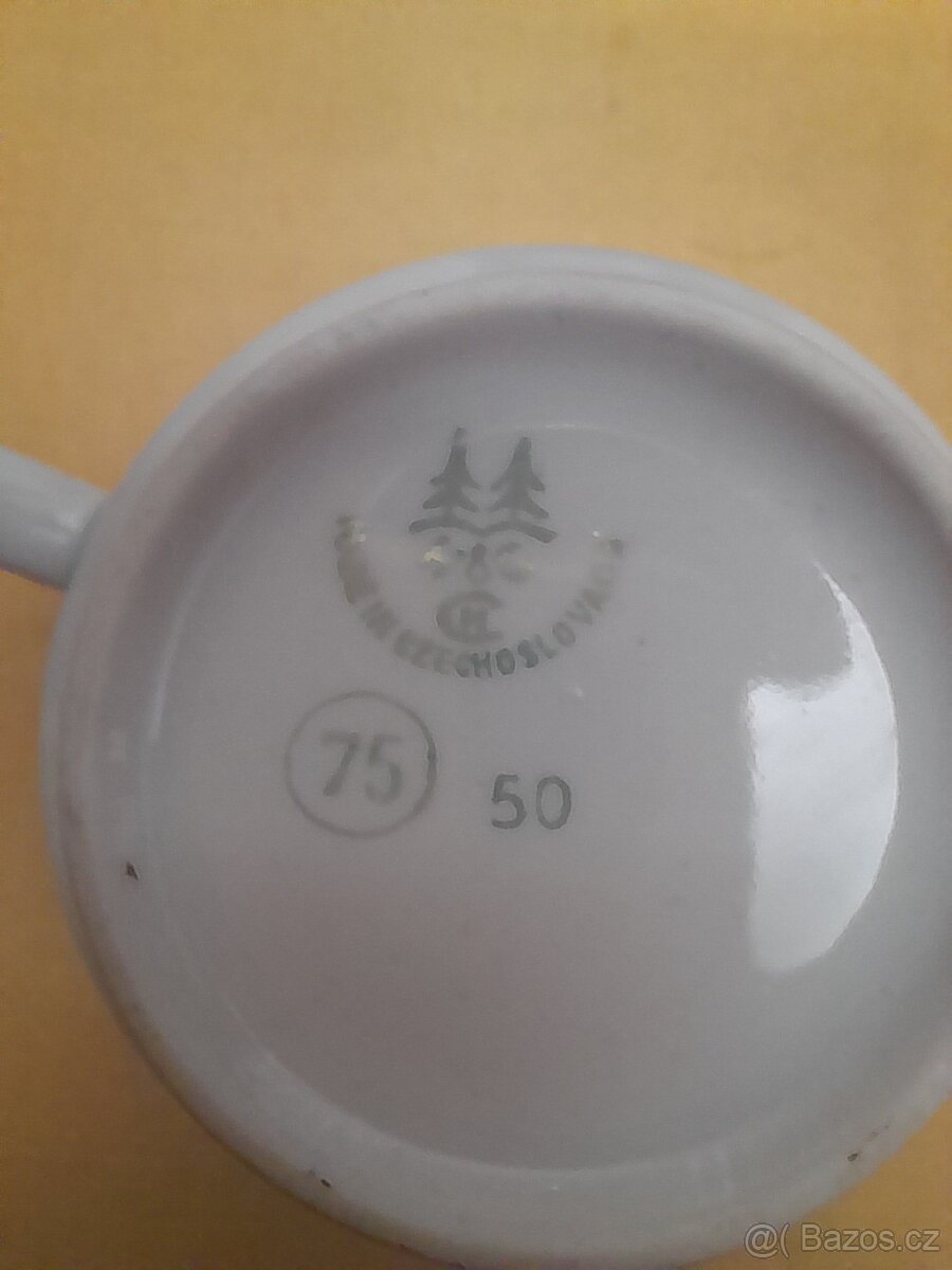 Kávová čajová souprava zlatá Henrieta - 5