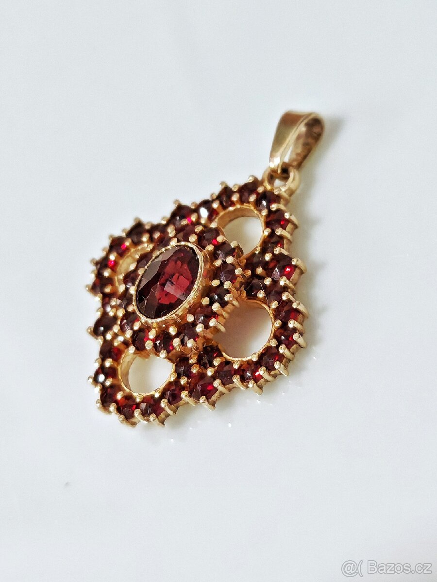 Šperky s českými granáty - 5