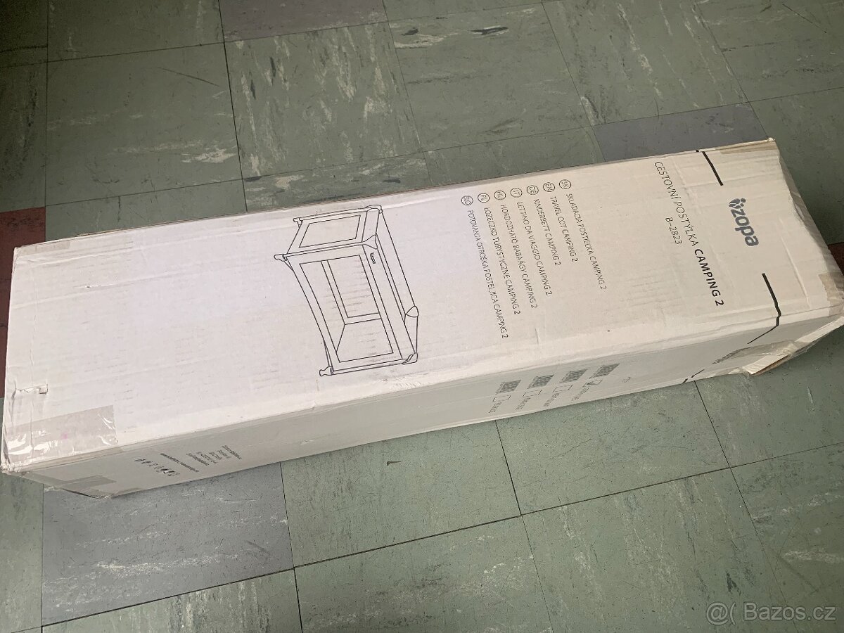 Cestovní postýlka ZOPA Camping 2 – nová, nerozbalená - 5