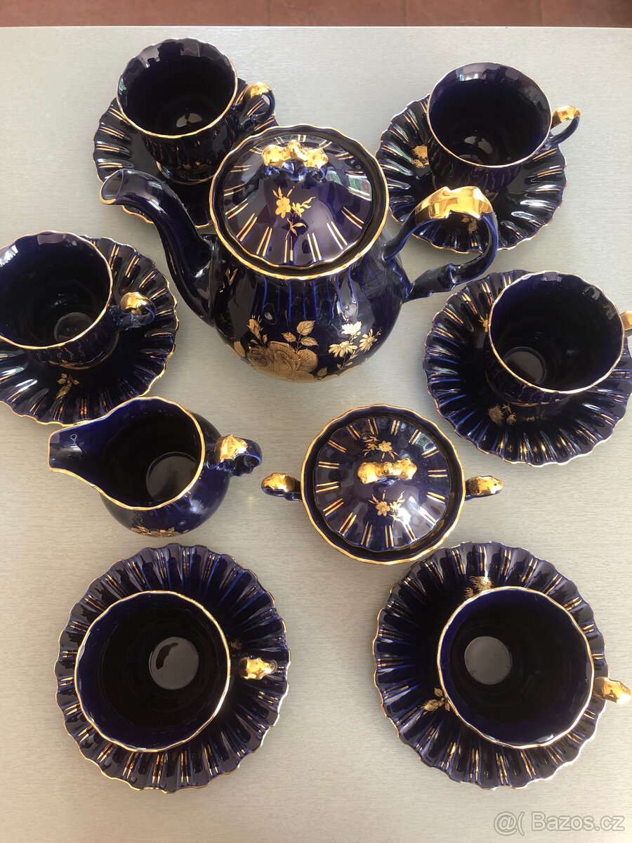 Kompletní porcelánová čajová sada - 5