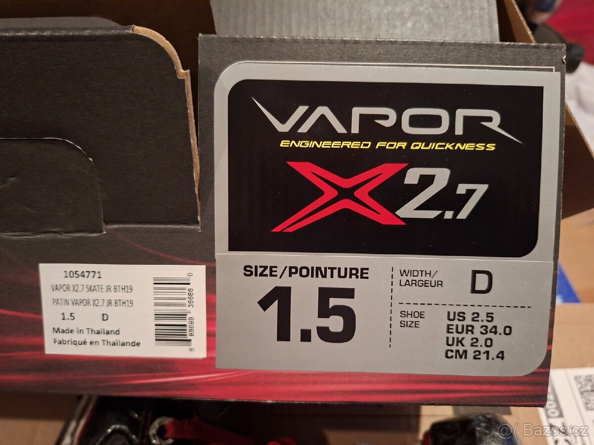Brusle Bauer Vapor X2.7 - 5
