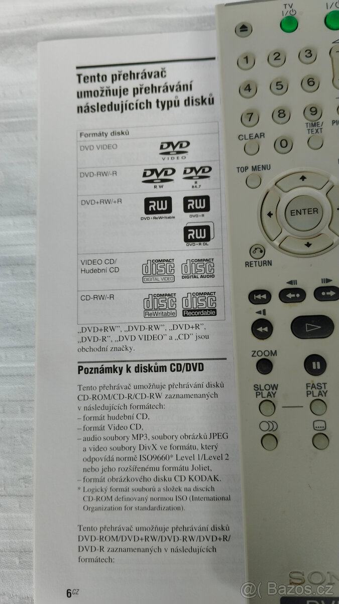 Sony CD/DVD přehrávač - 5