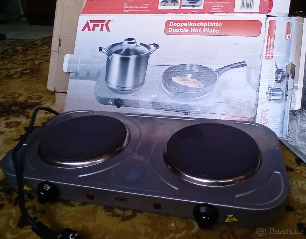 Elektrický vařič 2 plotýnky 2000w - 5