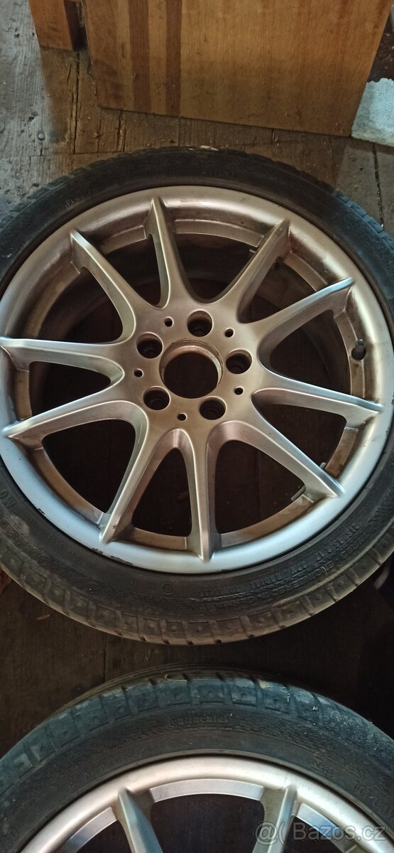 Originální použitá sada kol 17" - Letní pneu 215/45R17 - 5