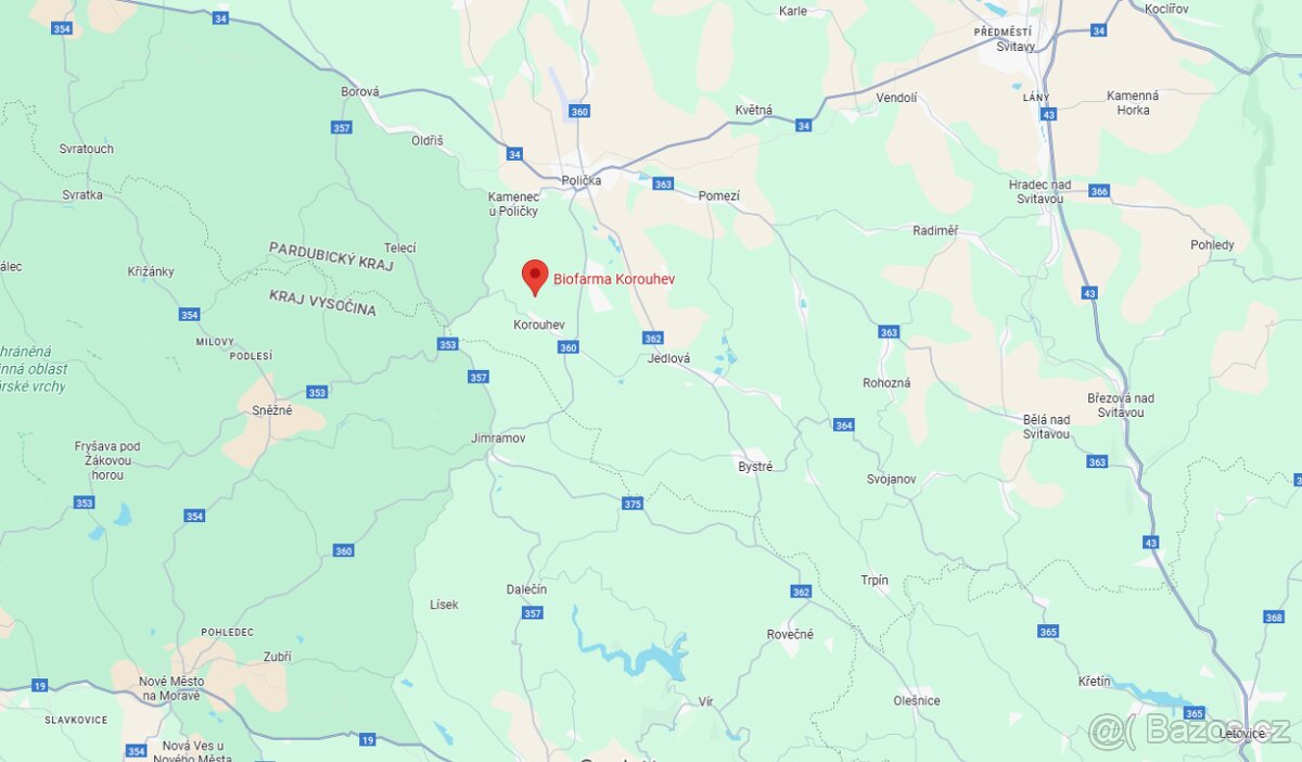 Prodeje parcel v obci Korouhev - investiční nemovitost - - 5