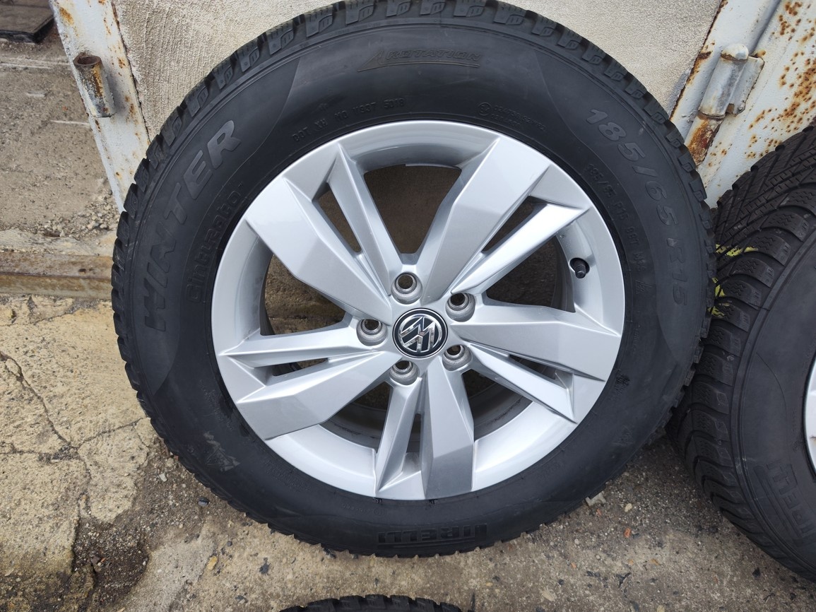 15"zimní alu sada Sassari 5x100 origo Polo 6 Fabia 4 Ibiza - 5