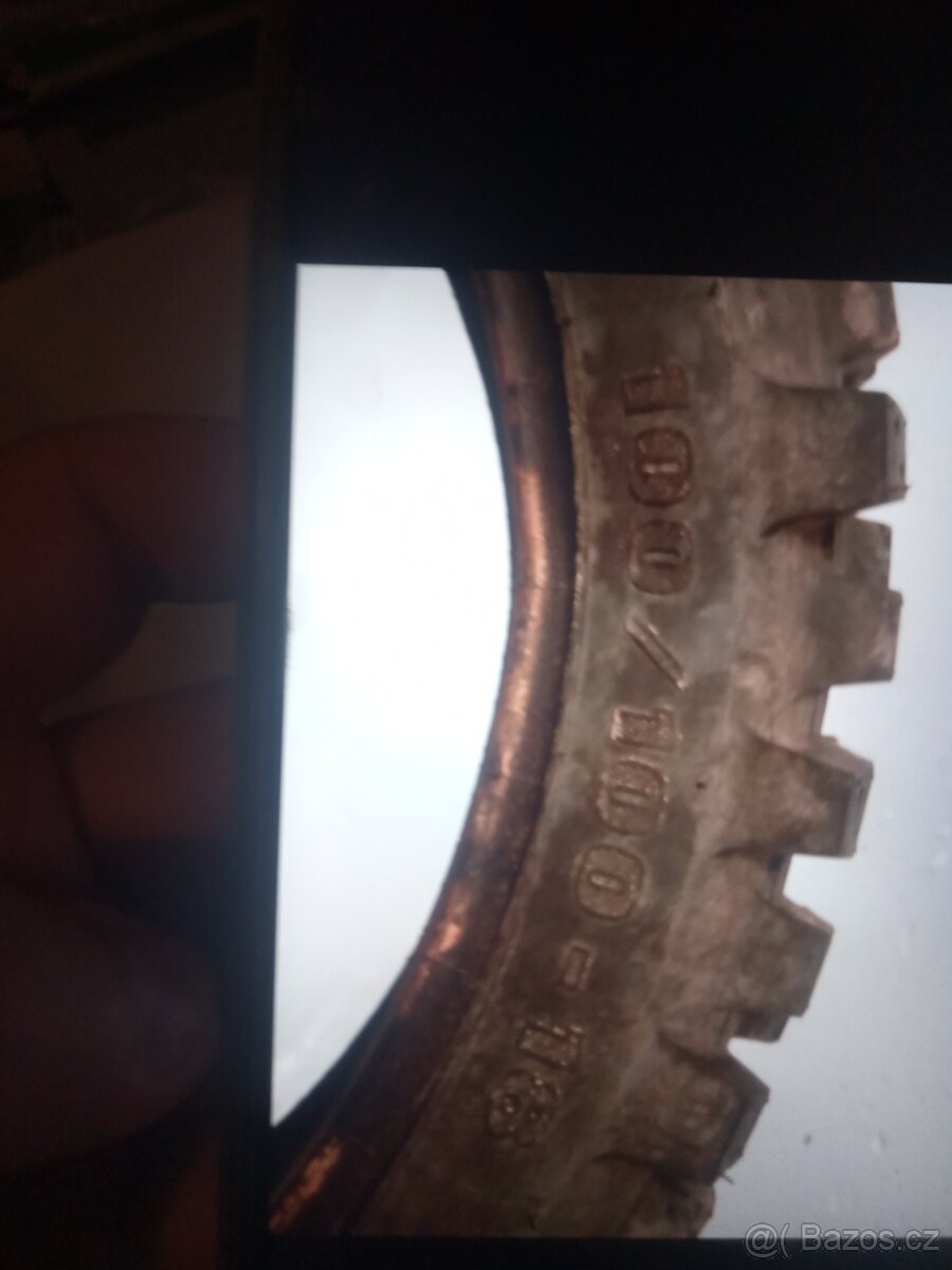 Pneu Mitas enduro predni a zadni - 5