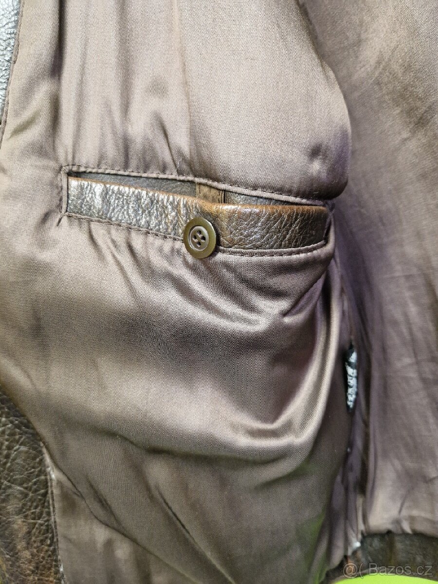 Kožená bunda vel. M - 5