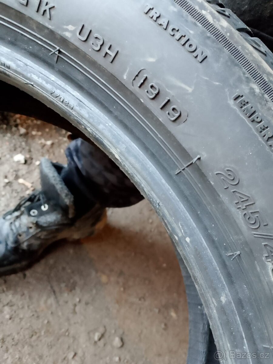 245/45/18 100y Bridgestone - letní pneu 2ks - 5