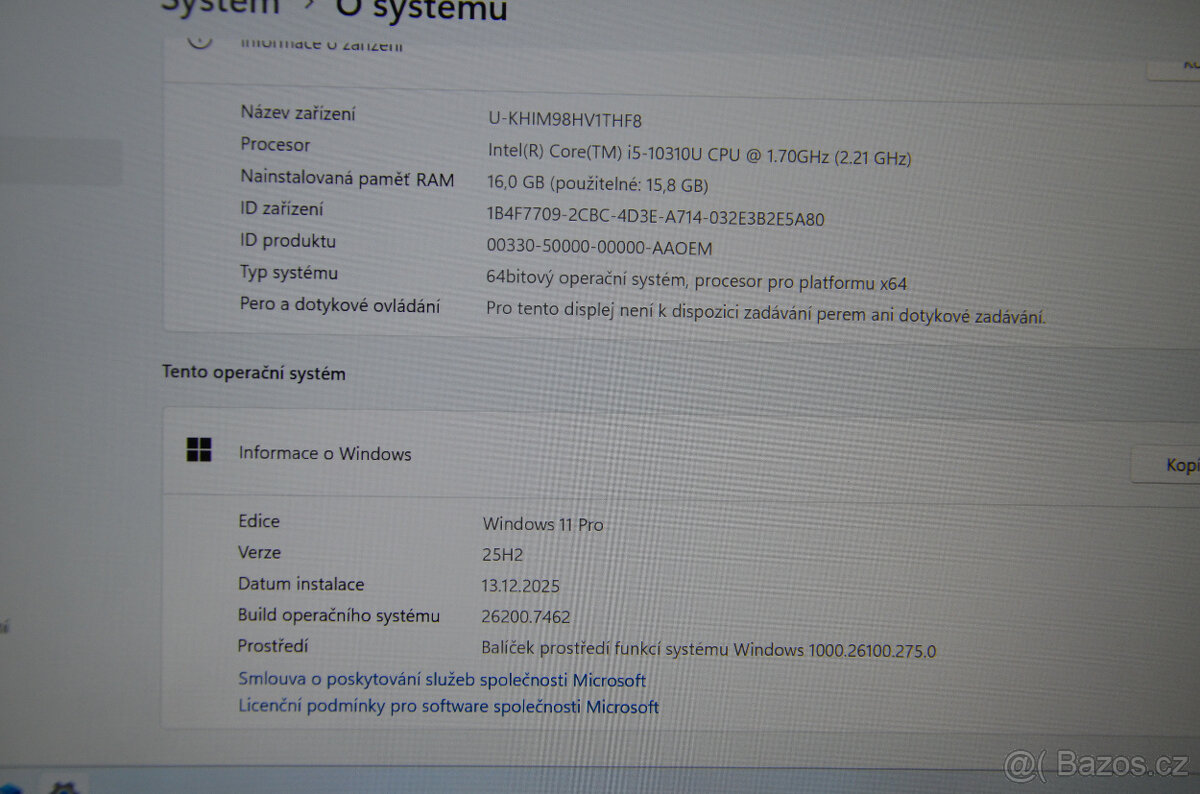 Dell Latitude 3410 i5/16GB/SSD 256GB/záruka - 5