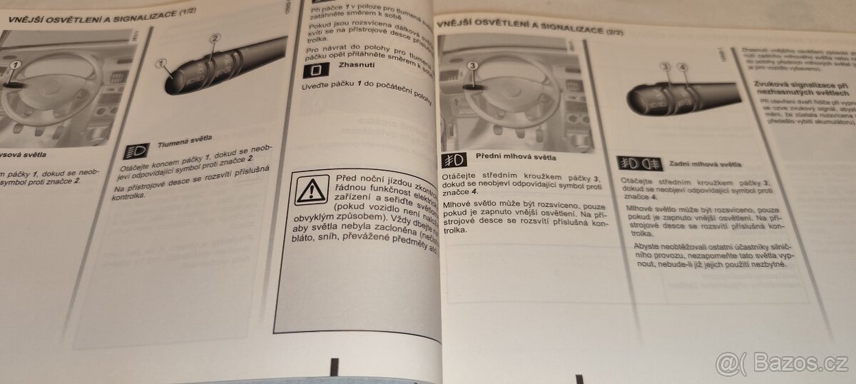 Renault THALIA 2 - návod k obsluze česky - příručka - 5