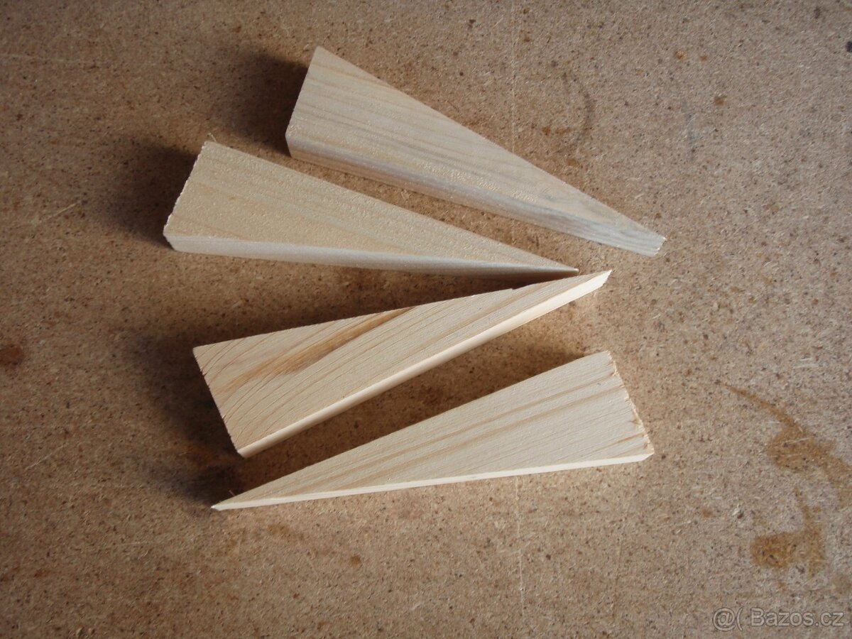 Dřevěné klínky - 5