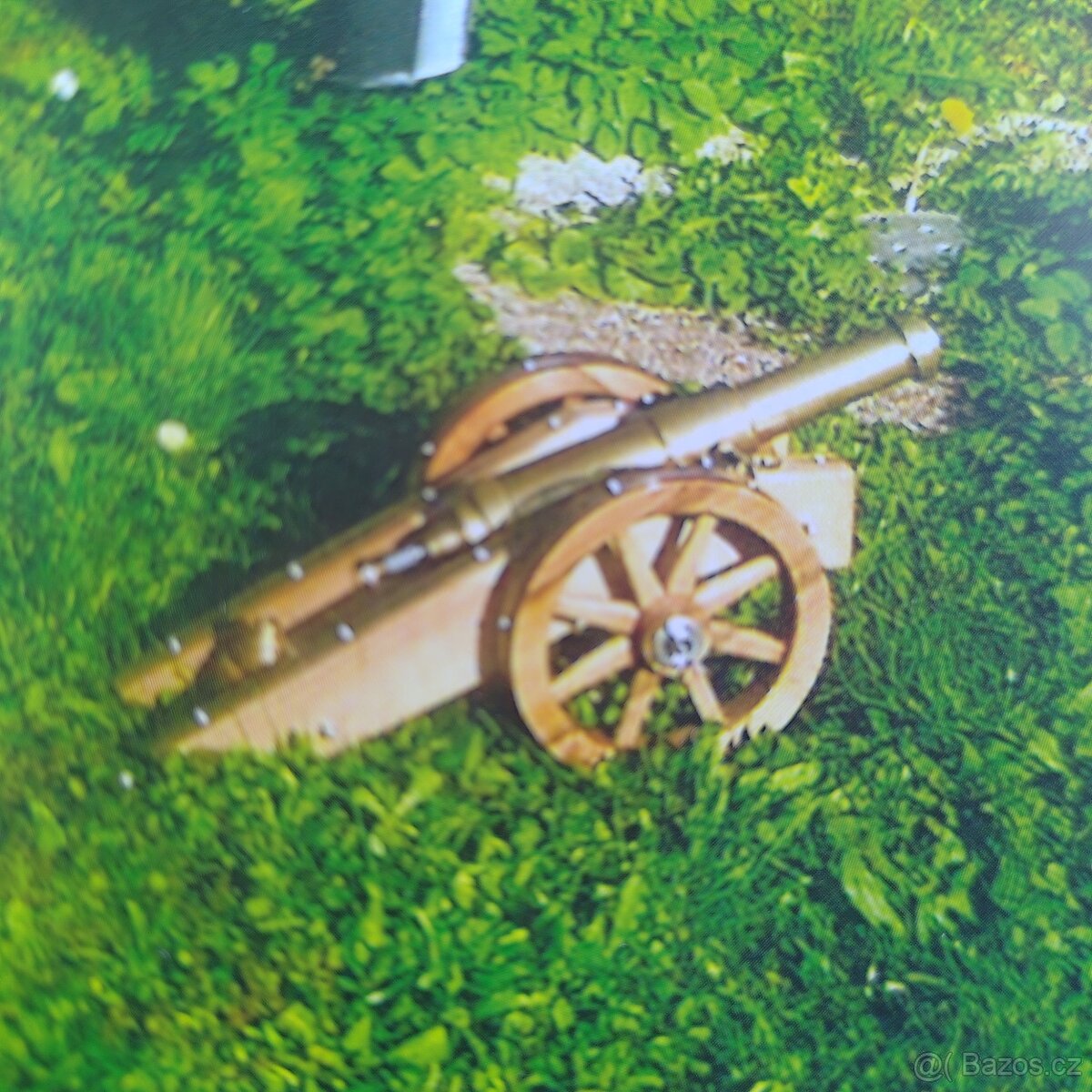 Dřevěné Šachy, děla, motorka. - 5