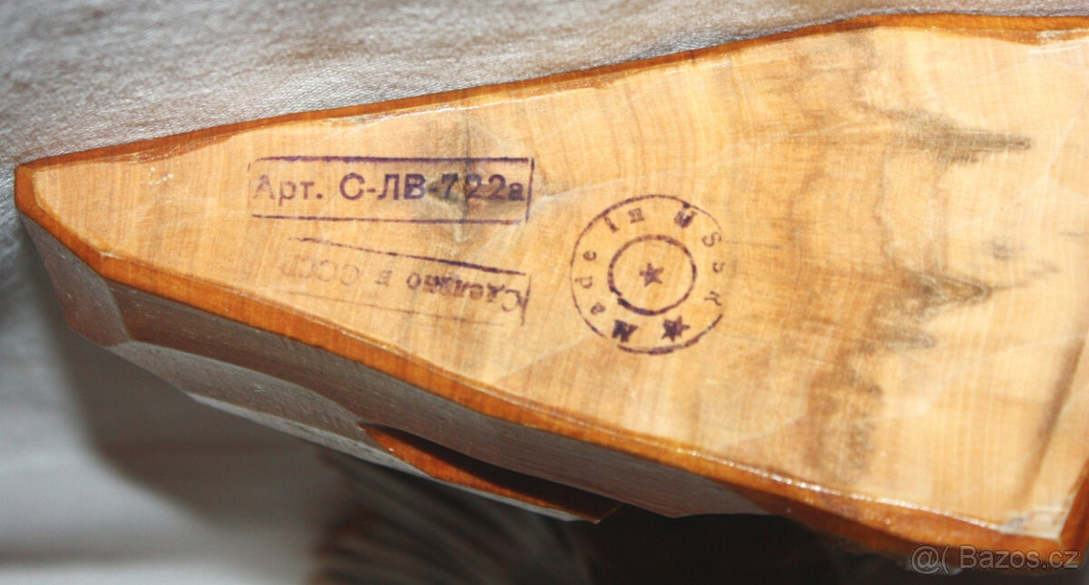 soška Orel dřevo, dřevěná socha, dřevěnou figura, figurka - 5