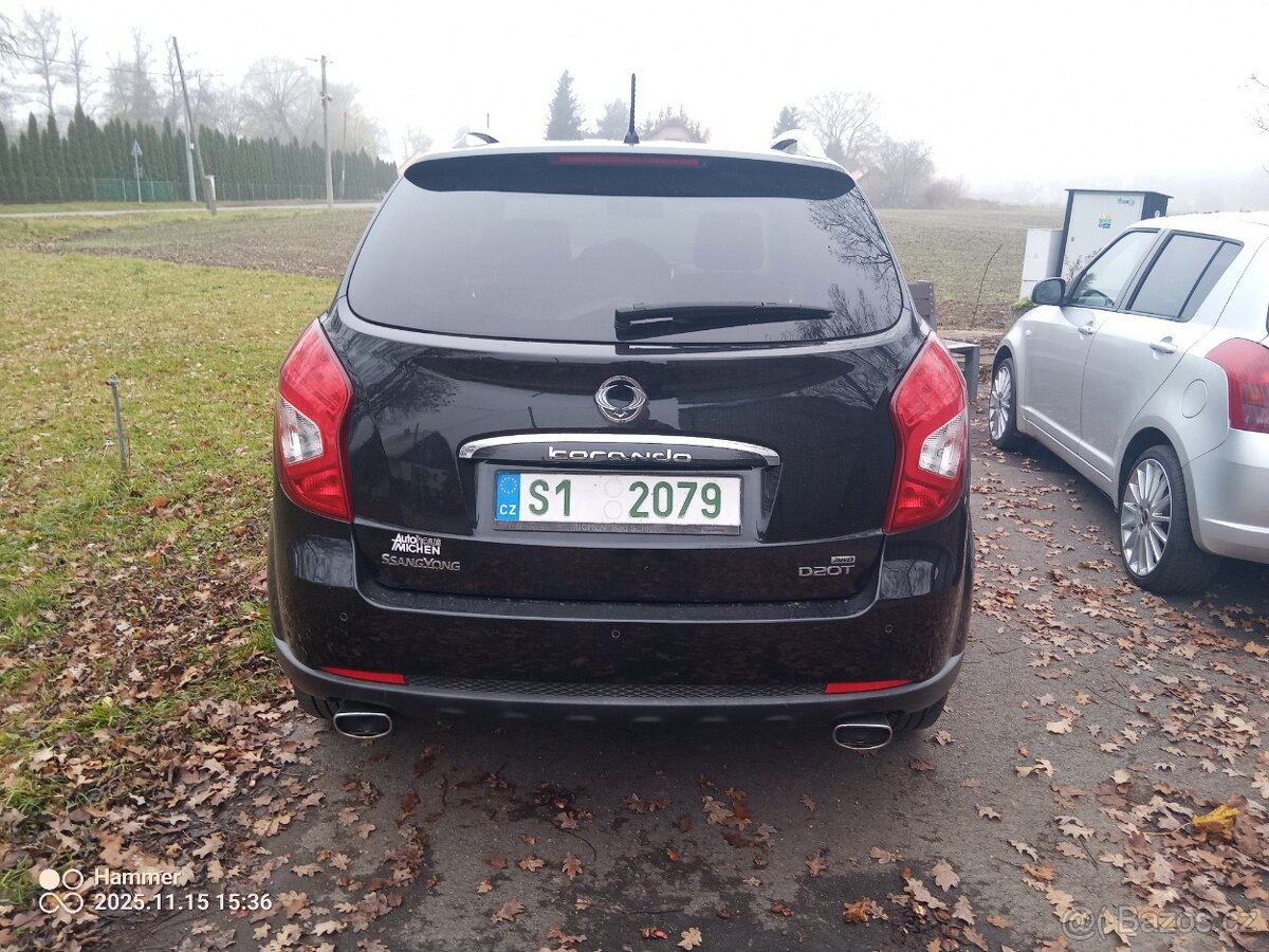 Ssangyong Korando 2.0 TDI 110 kw 4x4 r.2015 130.00 km. - 5