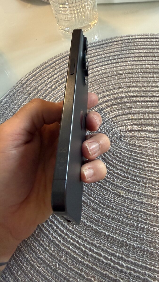 iPhone 15 pro Max Modrý Titan - 5