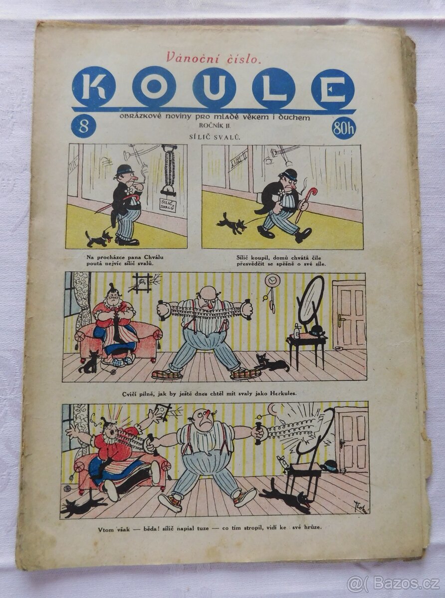 Časopis Koule, 26 čísel, Kocour Felix 1927 - 5