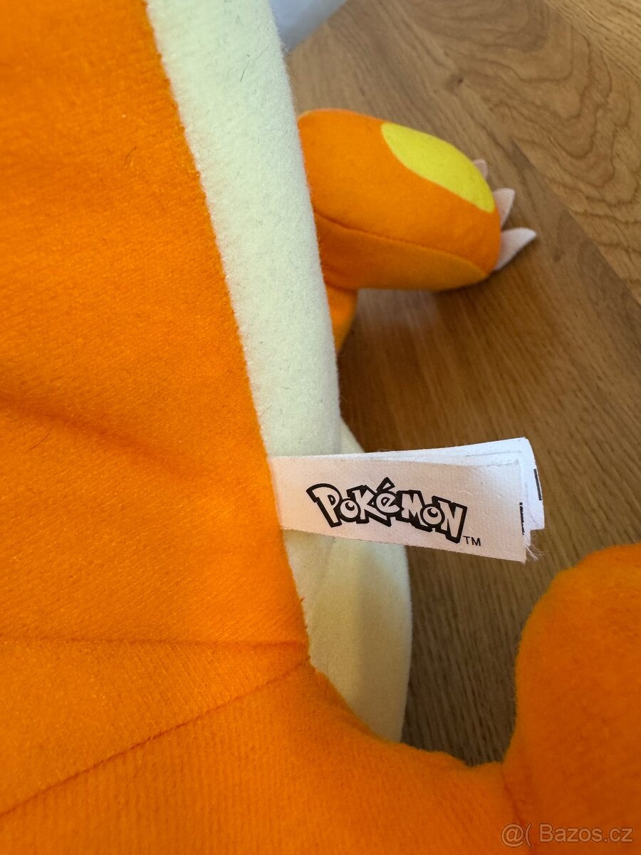 Velký plyšák pokemon charizard - 5