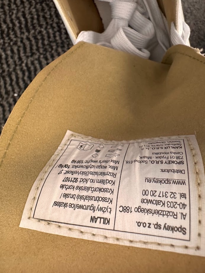 DÍVČÍ BRUSLE SPOKAY KILLAN vel. 37 - 5