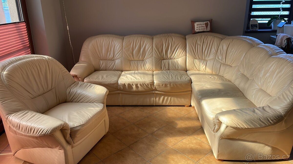 Kožená sedačka - 5