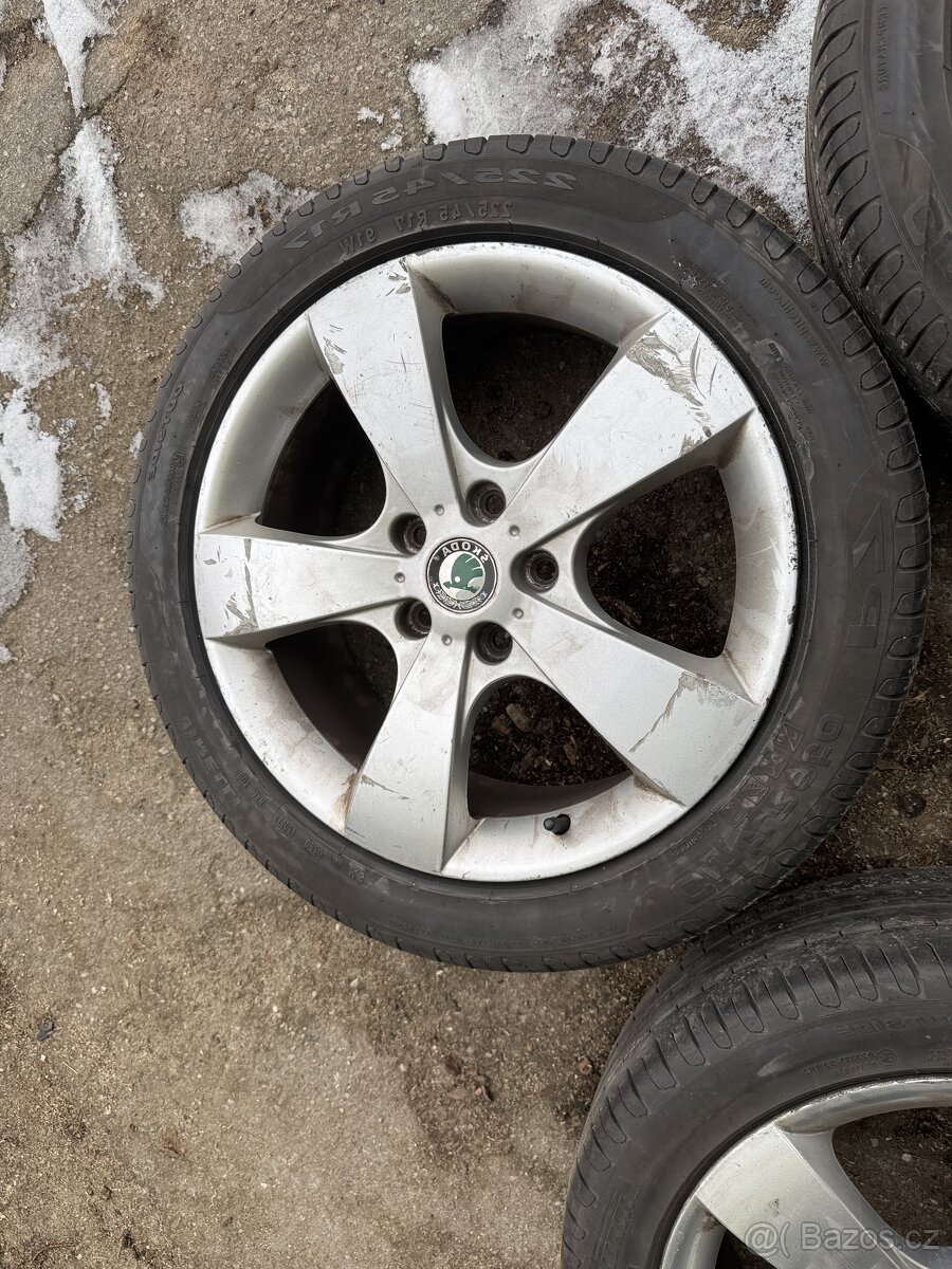 SLEVA Original Alu 225/45 R17 letní - 5