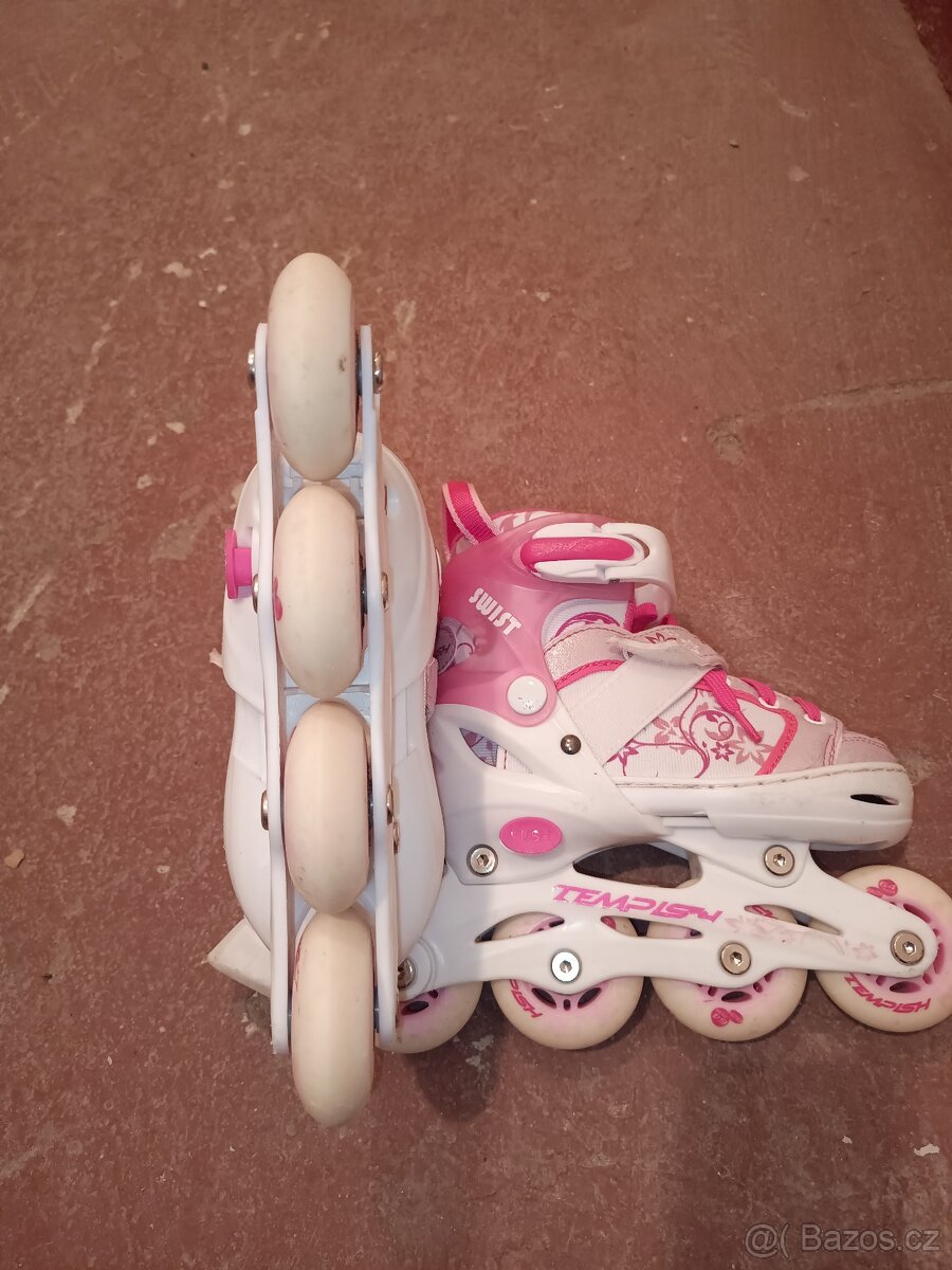 Prodám dětské inline brusle Tempish Swist - 5