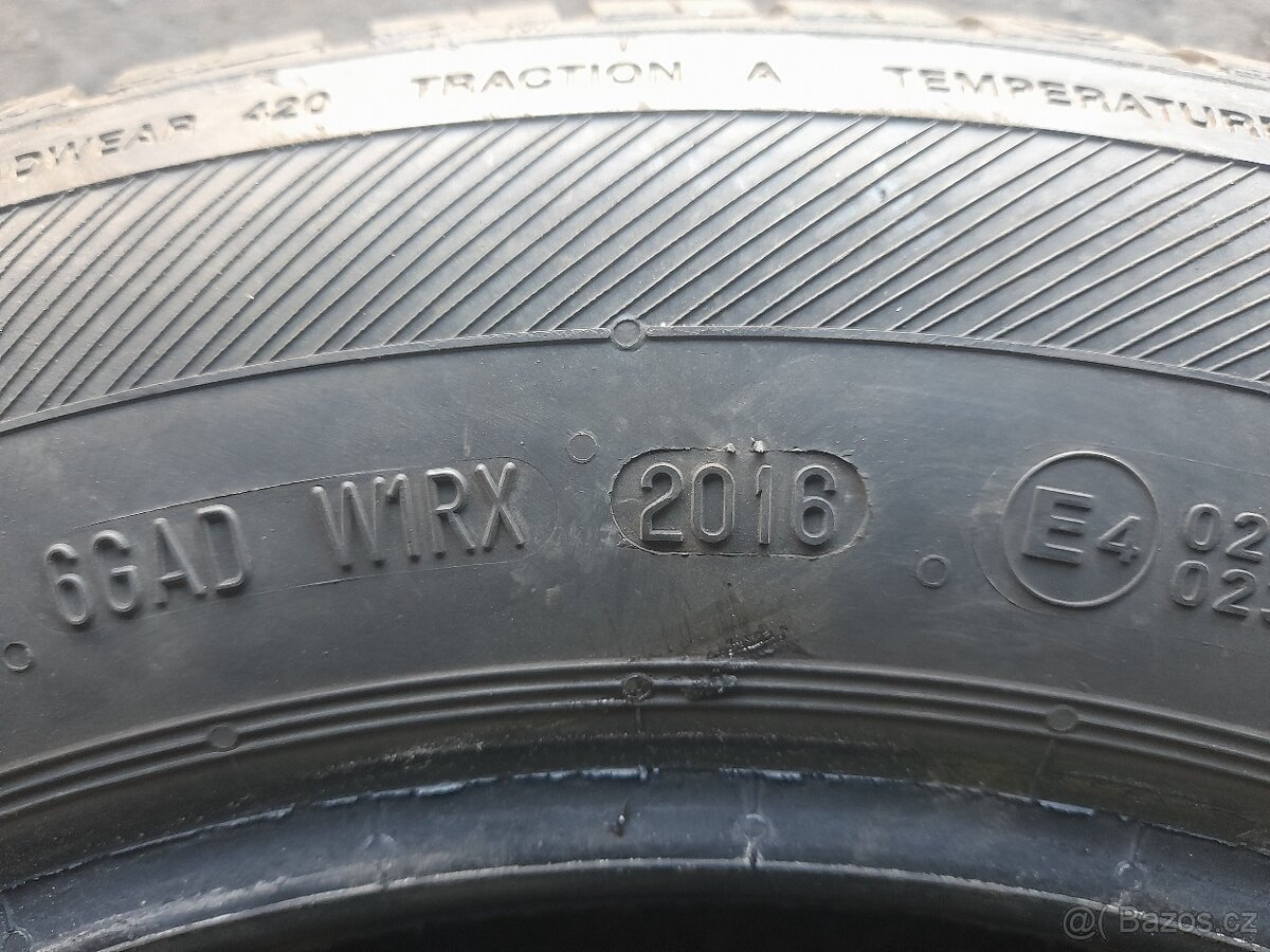 Barum 185/65/14 - letní - 7mm - starší DOT - 5