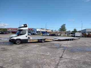 Odťahovka Iveco 3,0 + príves Gromex - 5