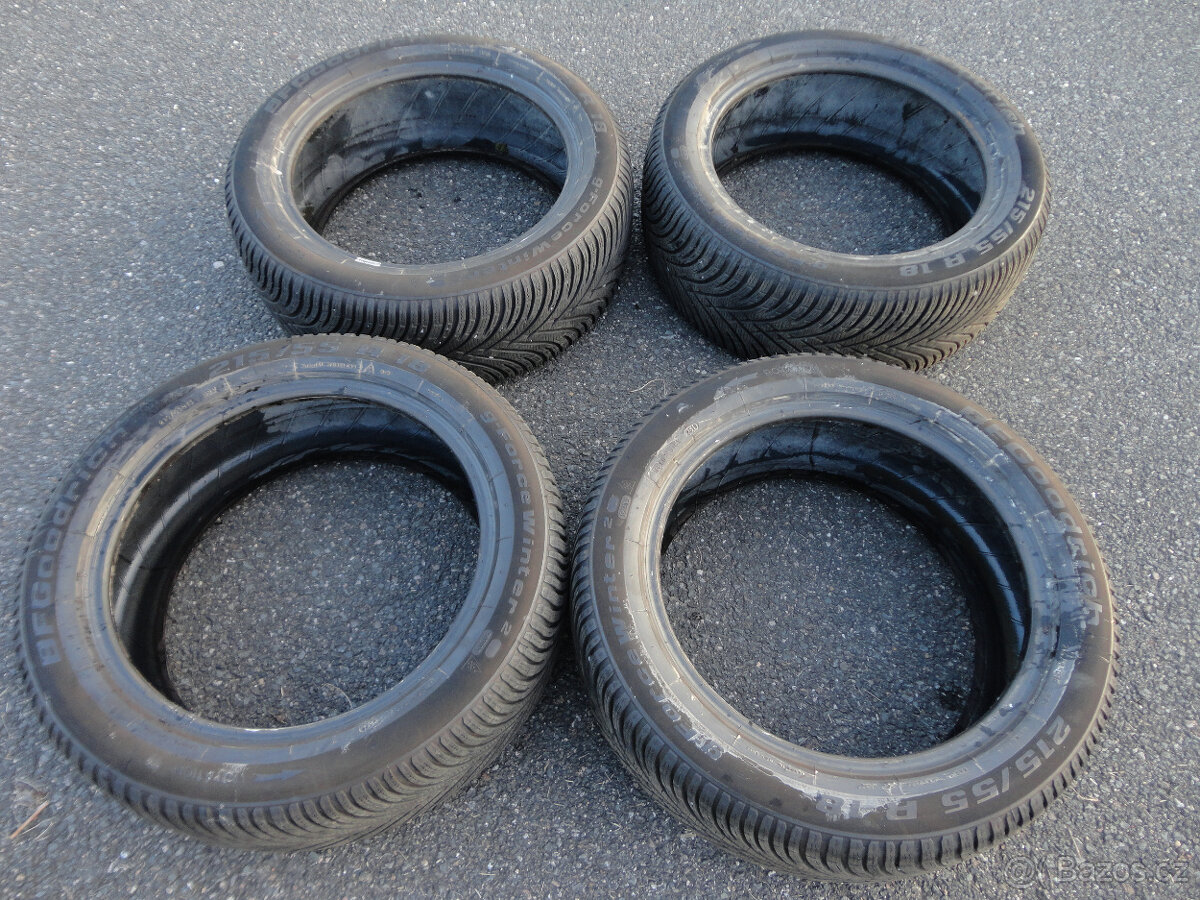 215/55 R18 zimní sada - 5