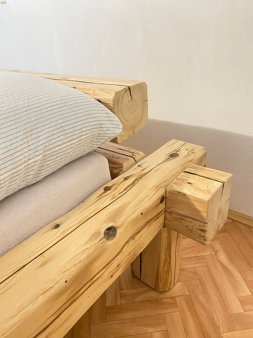 Rustikální postel Dažbog - 5
