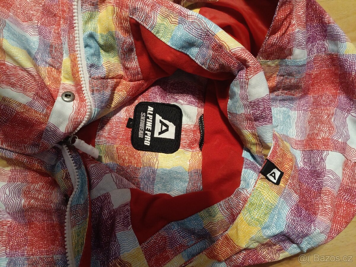 Lyžařská bunda kostkovaná - 5