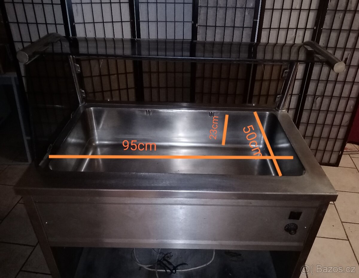 Ohřevná výdejní vana. - 5