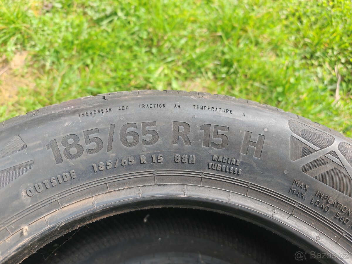 Letní pneu Continental 185/65/15. - 5