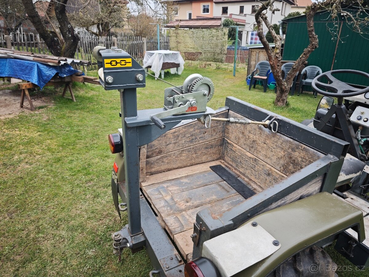 Prodám malotraktor domácí výroby. - 5