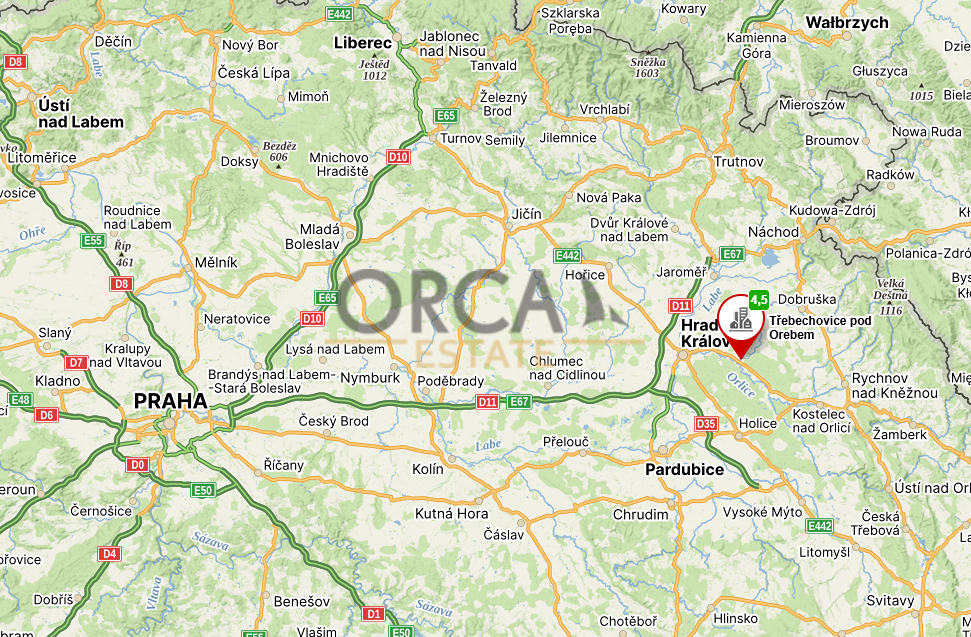 0,4 ha pozemku v k.ú. Třebechovice pod Orebem - 5