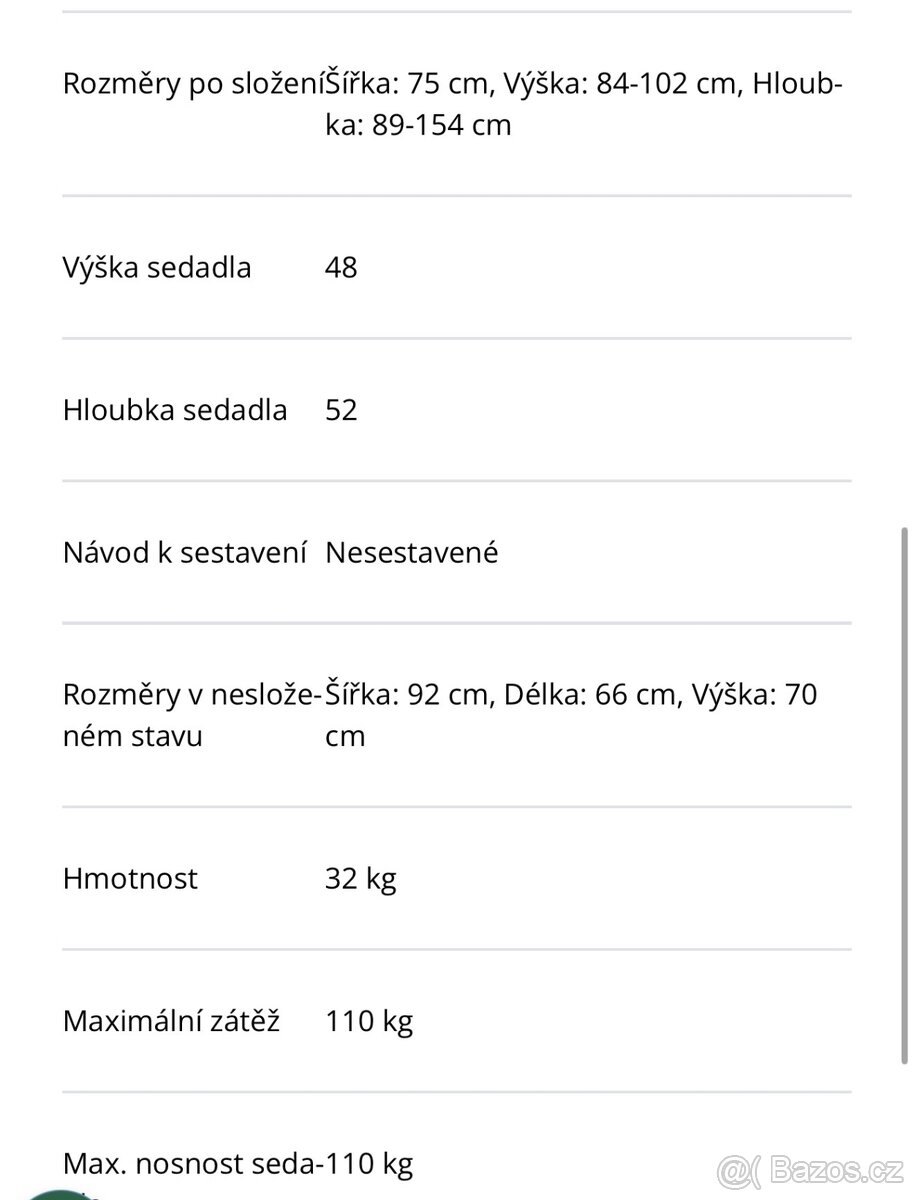 Pohodlné polohovací křeslo - 5