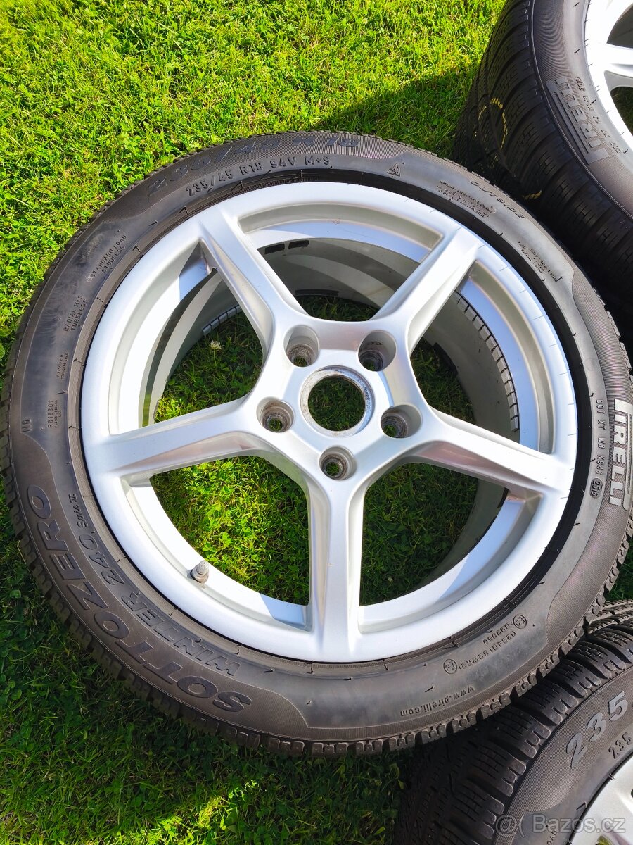 Originál dvourozměr Porsche r18 5x130 Boxster Cayman 981 - 5