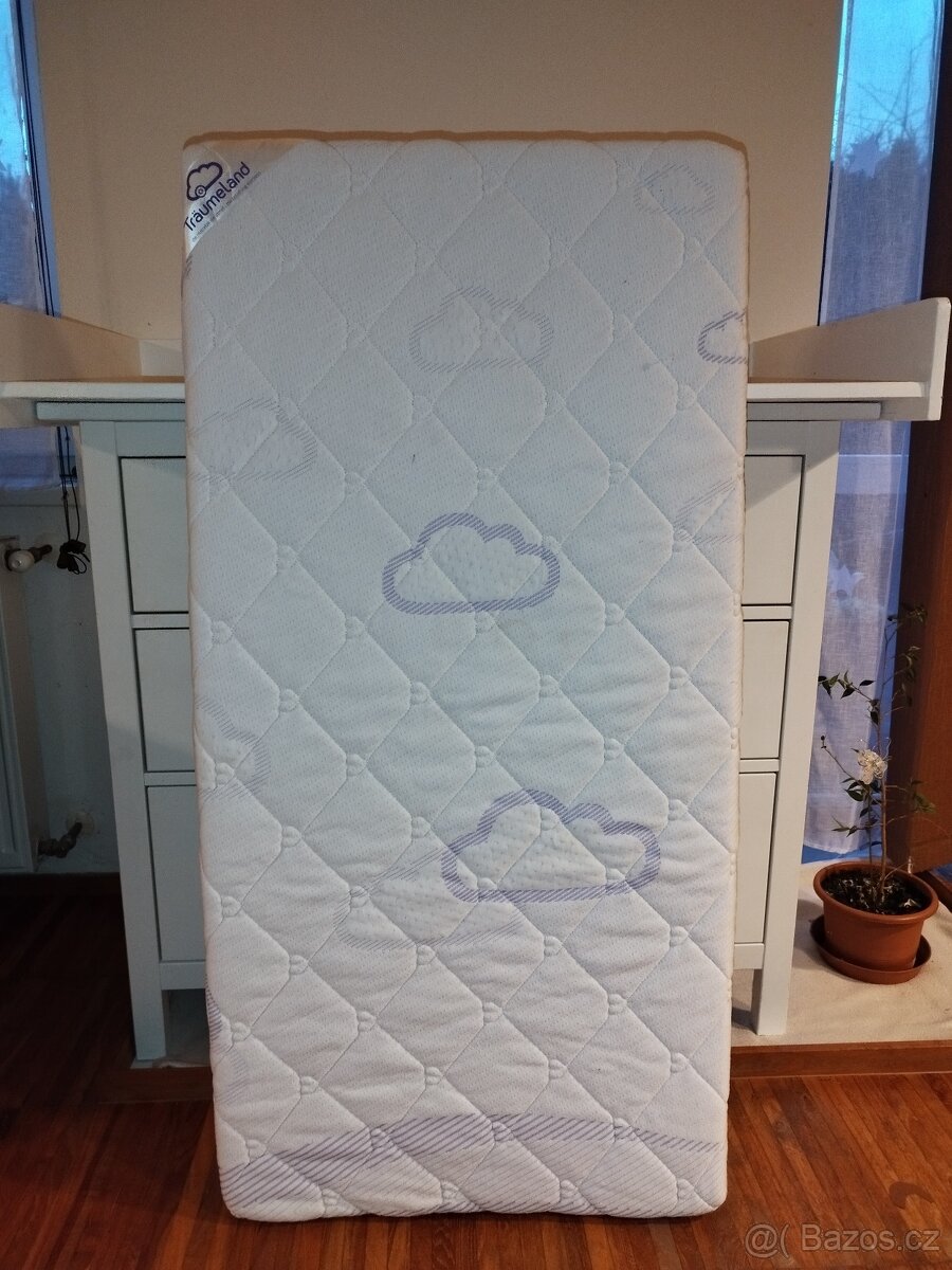 Postýlka IKEA Smågöra + matrace Träumeland Abendrot - 5