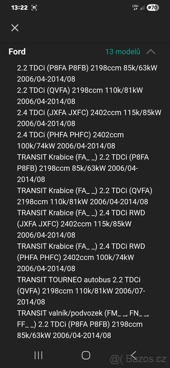 Vstriky Citroen jumper 2.2 - 5