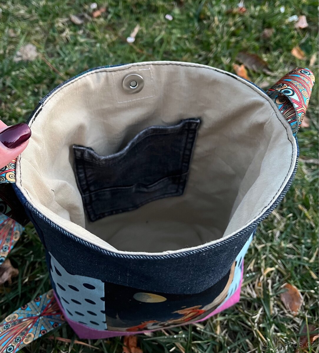 Jeansová crossbody kabelka Malý princ - 5