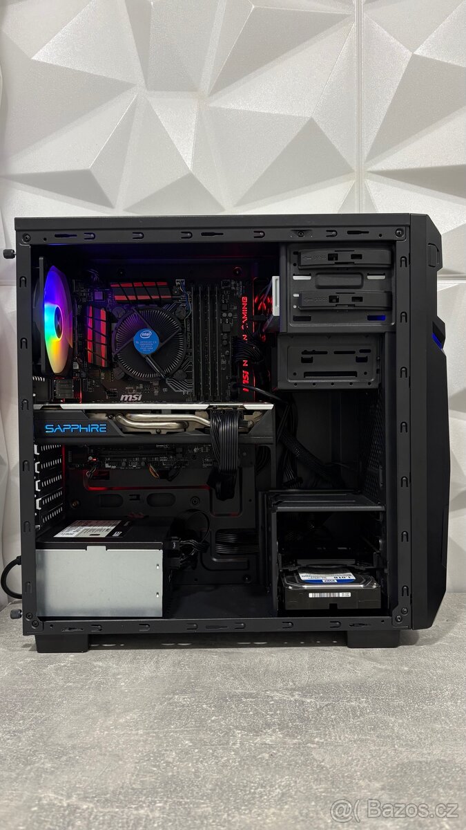 Herní PC I5 6400 / RX 580 4GB / DDR4 16GB - 5