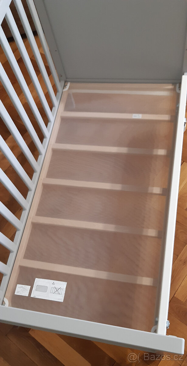 Rostoucí dětská postýlka Ikea vč. matrace a příslušenství - 5
