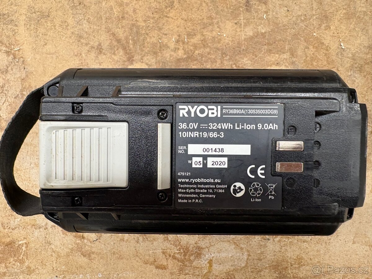 Aku sekačka Ryobi RLM36X46H5P - 5