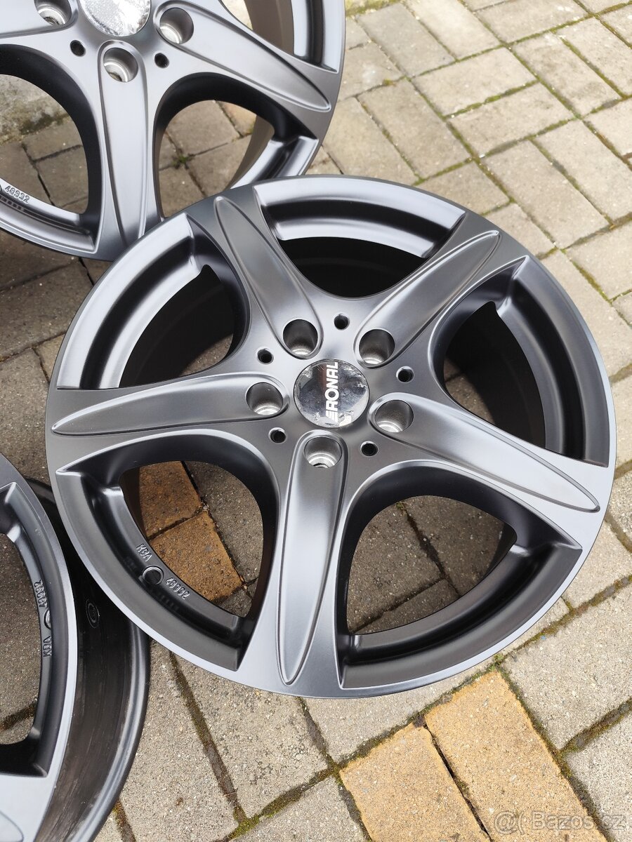 ALU 5x114.3 r17 RONAL - NOVÉ DISKY - 5