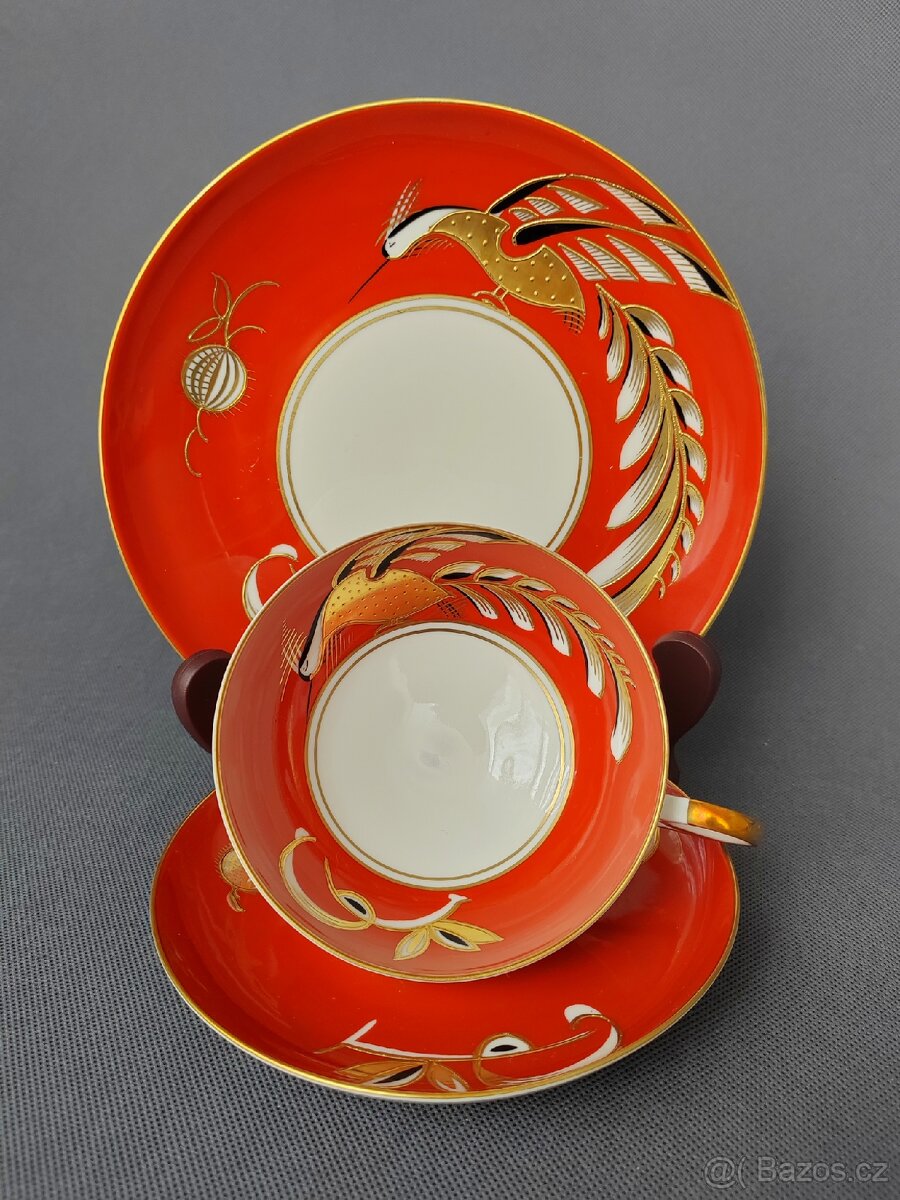 Sběratelský ručně malovaný porcelánový set Wallendorf - 5