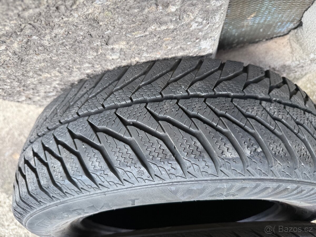 2ks zimní pneu 175/65/14 Matador SibirSnow vzorek 7mm - 5