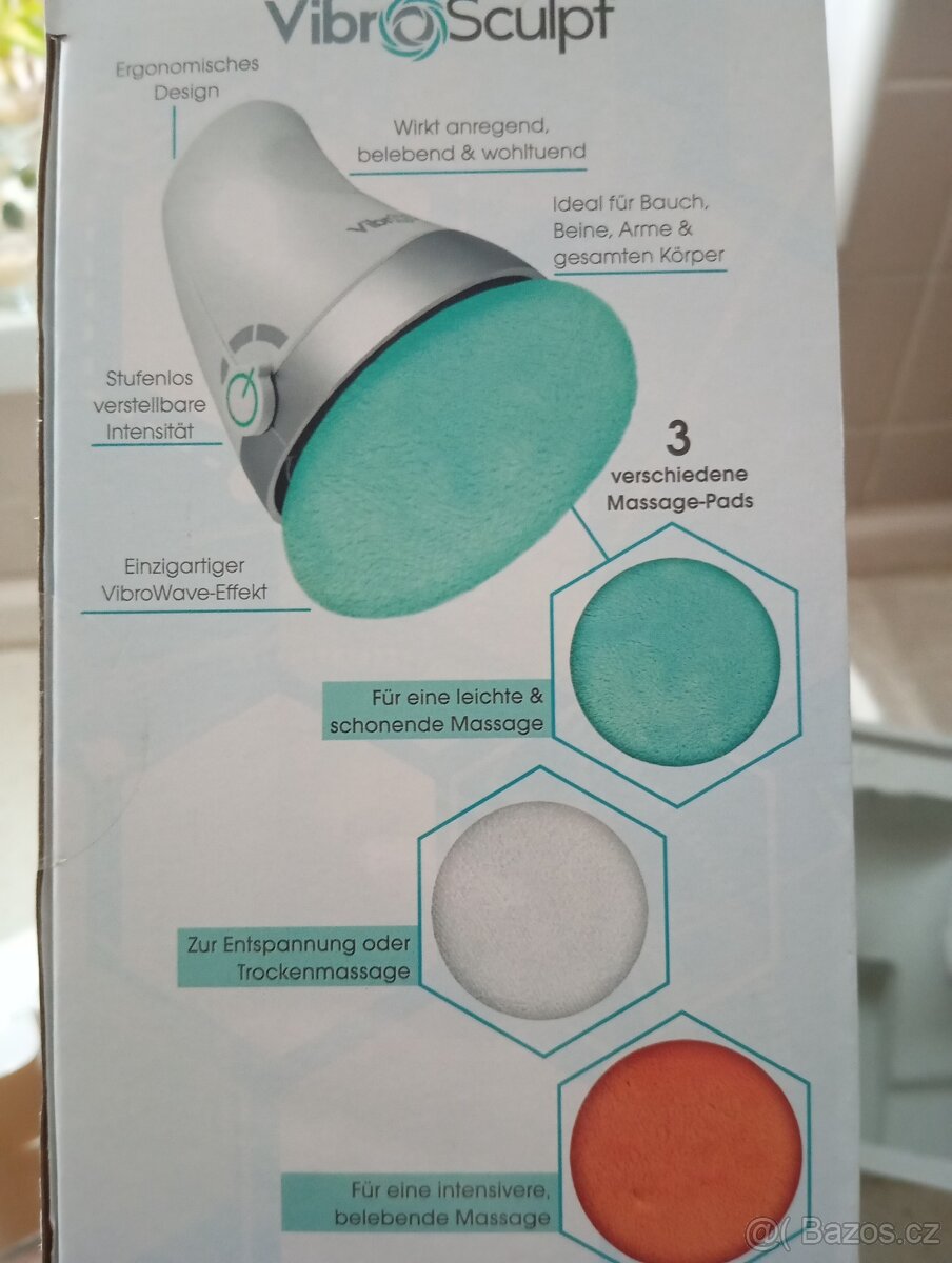 Masážní přístroj Vibrosculpt na ruce, nohy, hýždě - 5